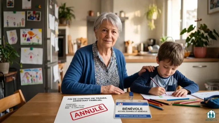 Ass fam 70 ans bénévole