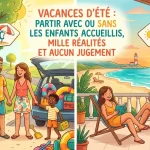 Vacances d'été des assistants familiaux : le choix de partir avec les enfants accueillis ou sans eux.